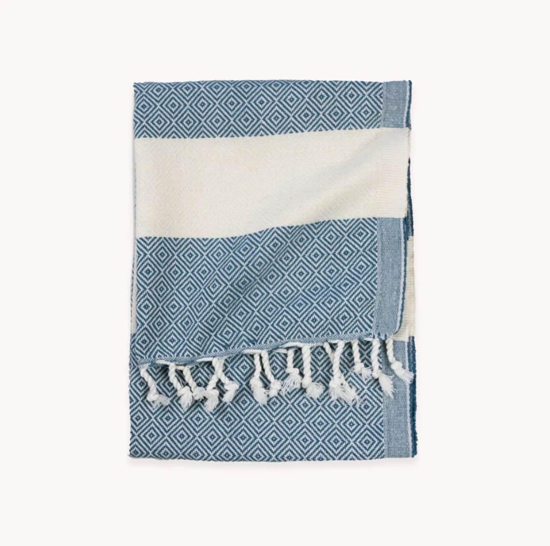 Turkish Towel | Diamond: Prussian