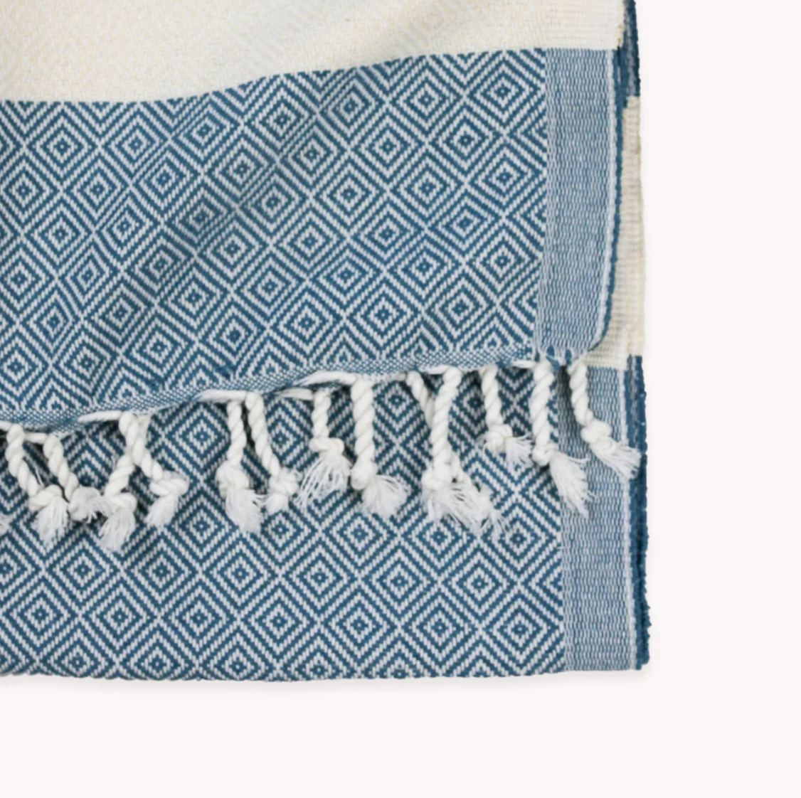 Turkish Towel | Diamond: Prussian