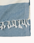 Turkish Towel | Diamond: Prussian