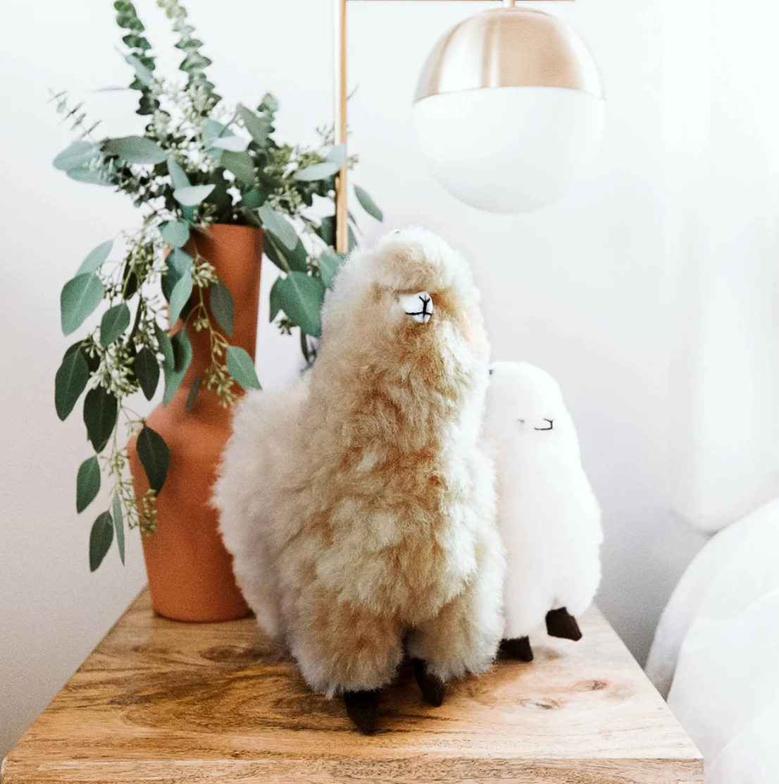 Alpaca Fur Standing Alpaca