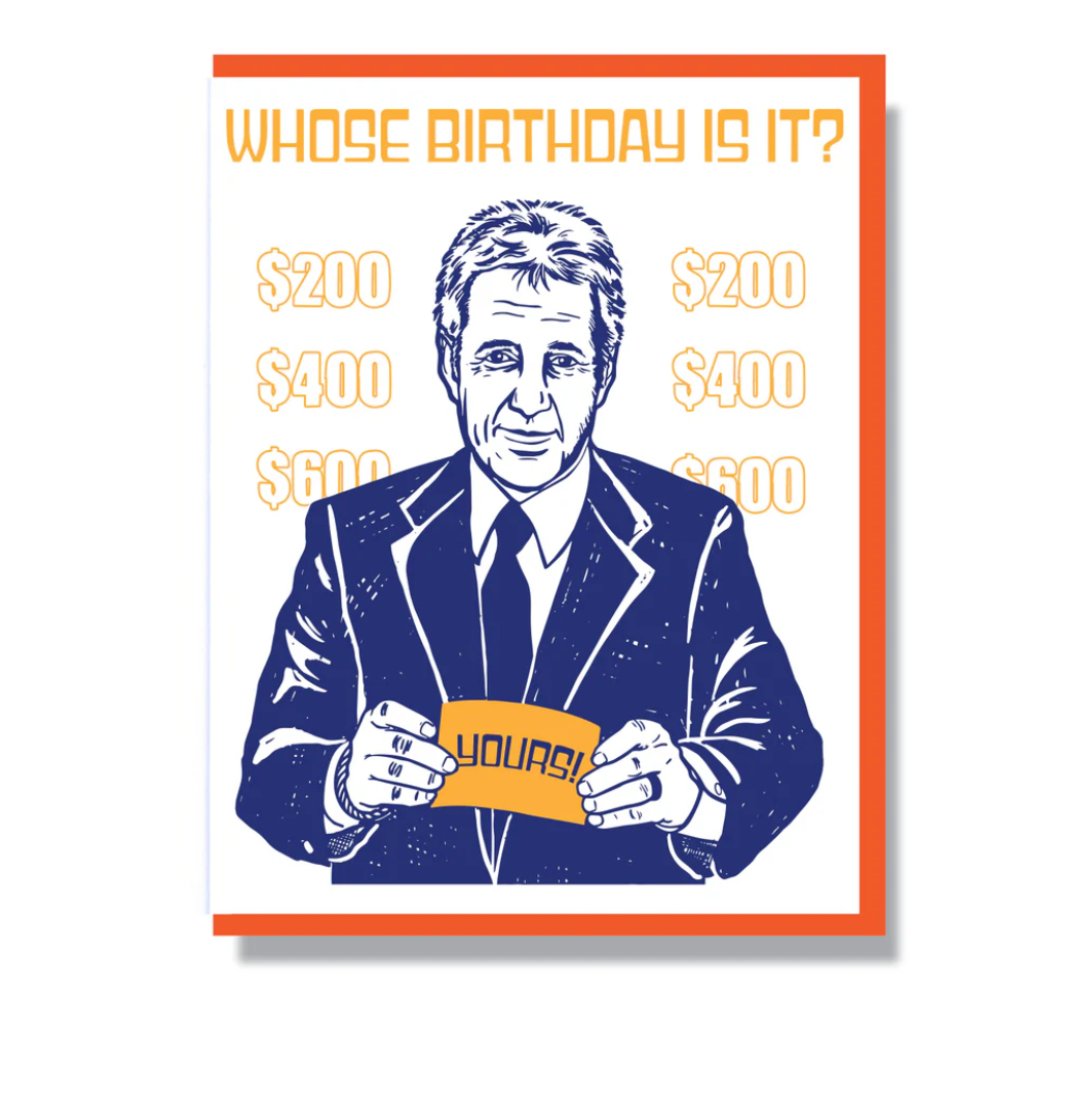 Jeopardy Birthday Card | Greeting Card