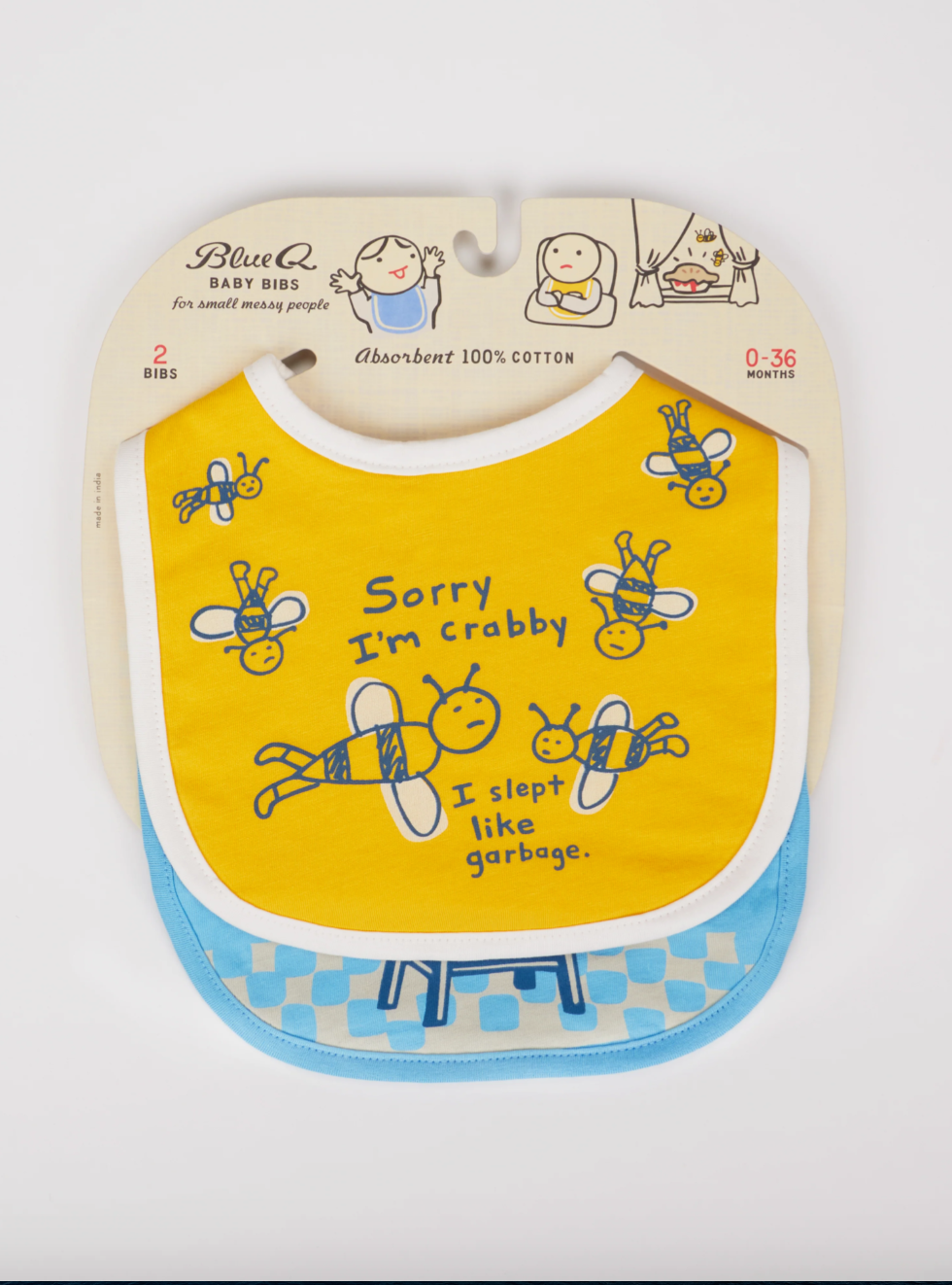 Crabby/Chucker Baby Bibs