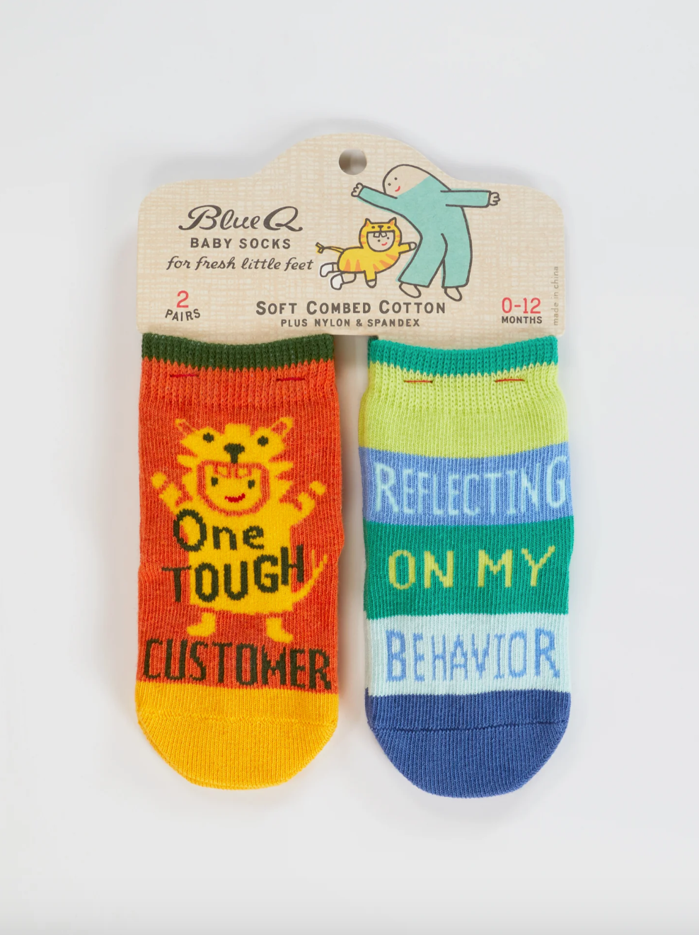 Blue Q | Customer/Behavior Baby Socks