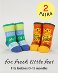Blue Q | Customer/Behavior Baby Socks