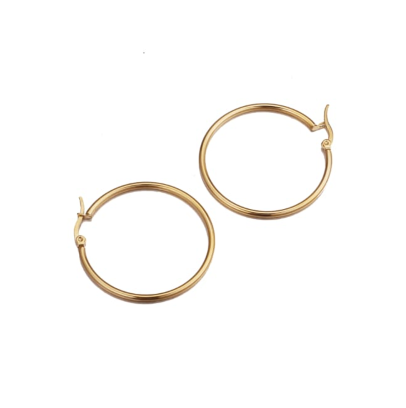 Lumina Dangle Hoop | Labradorite