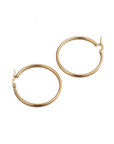 Lumina Dangle Hoop | Labradorite
