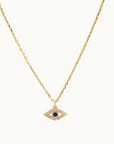 Pave Evil Eye Necklace