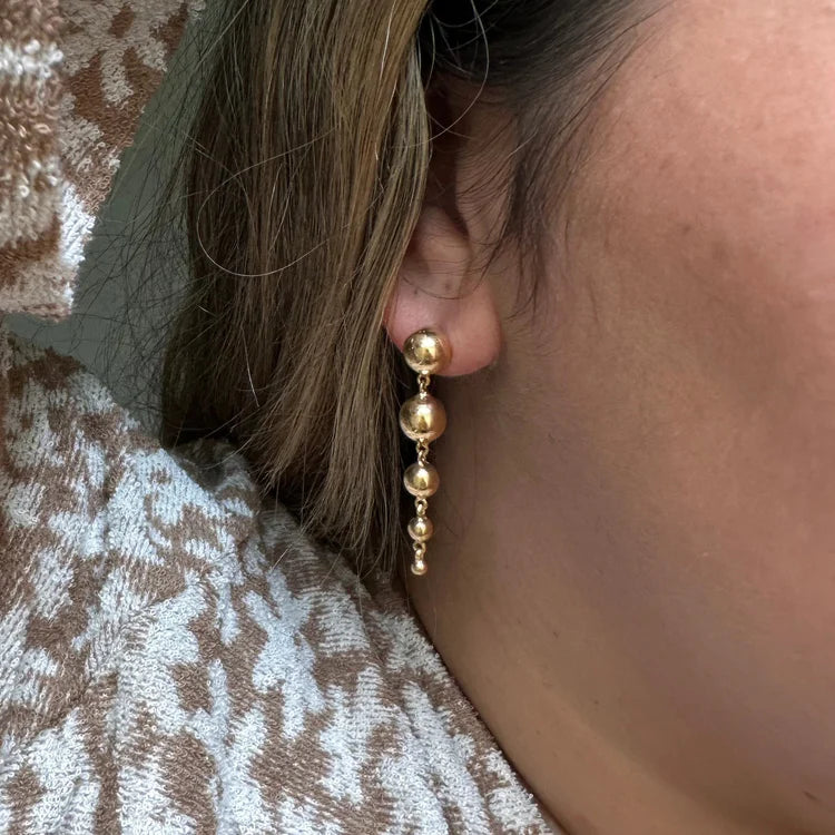 Sphere Drop Earrings