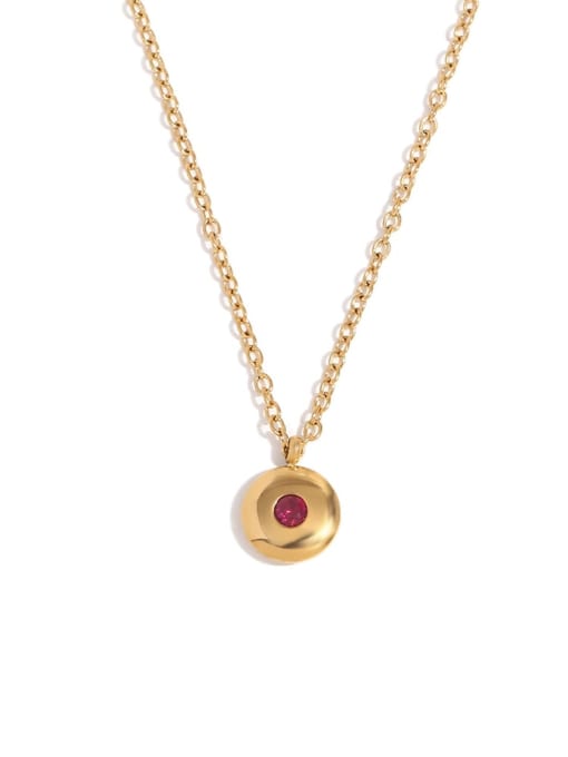 Birthstone Sun Necklace