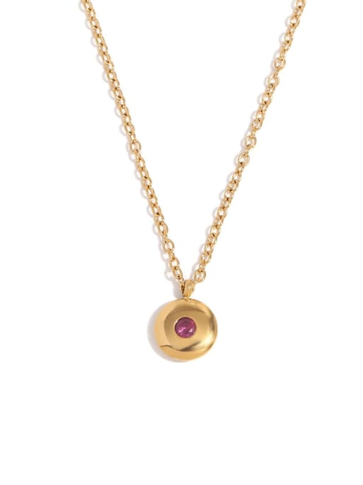 Birthstone Sun Necklace