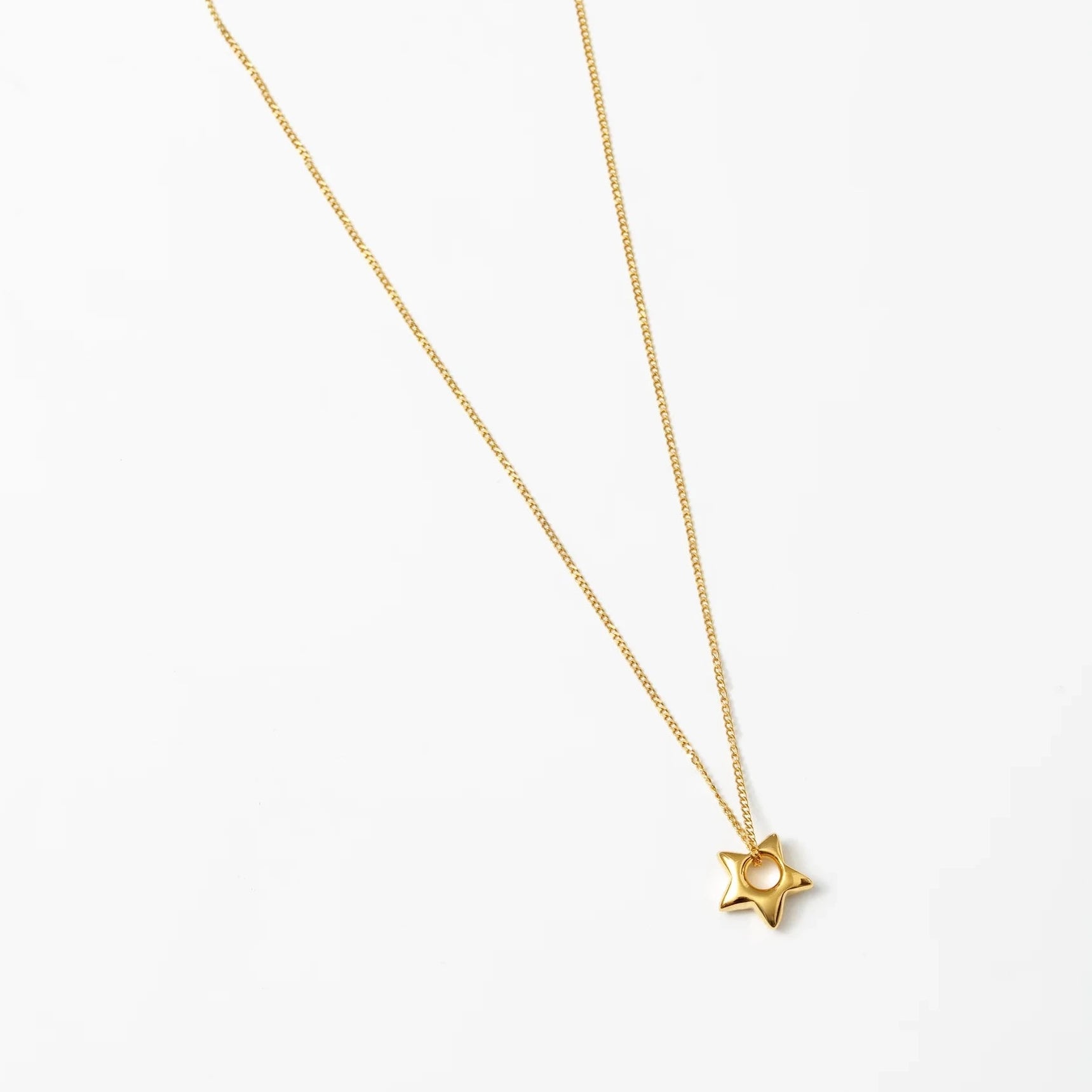 Star Necklace: Gold