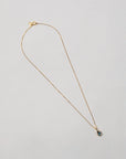 Uma Necklace | Blue Topaz and Gold
