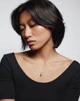 Uma Necklace | Blue Topaz and Silver