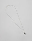 Uma Necklace | Blue Topaz and Silver