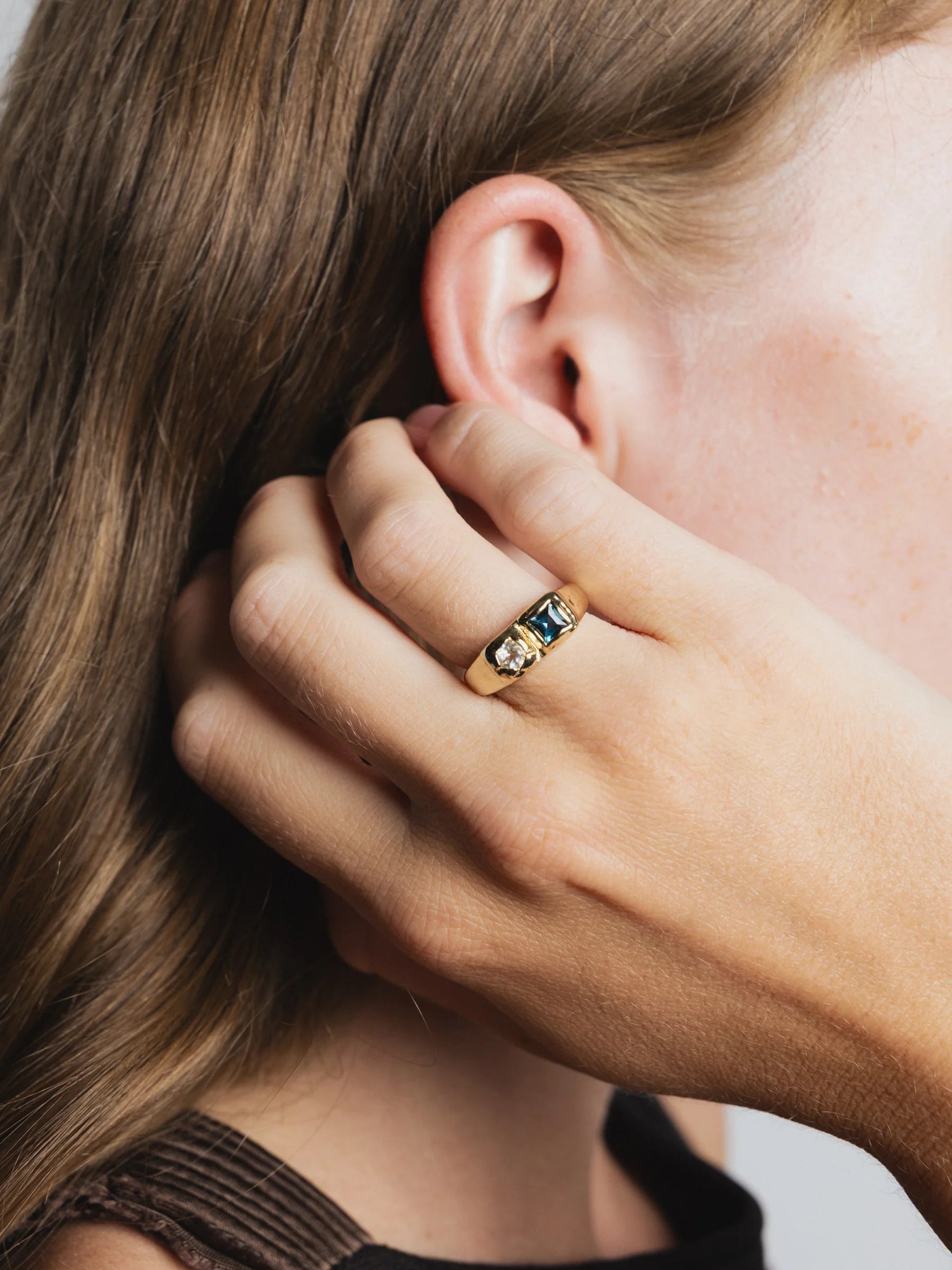 Bryce Ring: Blue/Gold