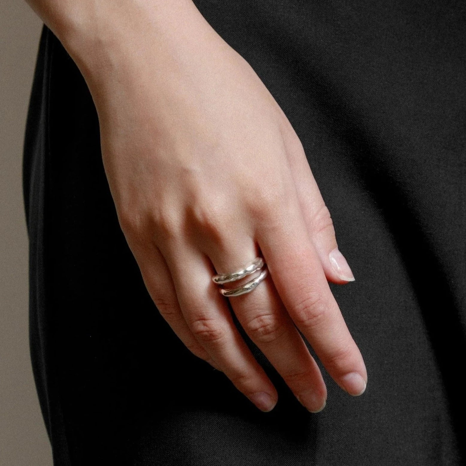 Cassie Ring: Sterling Silver