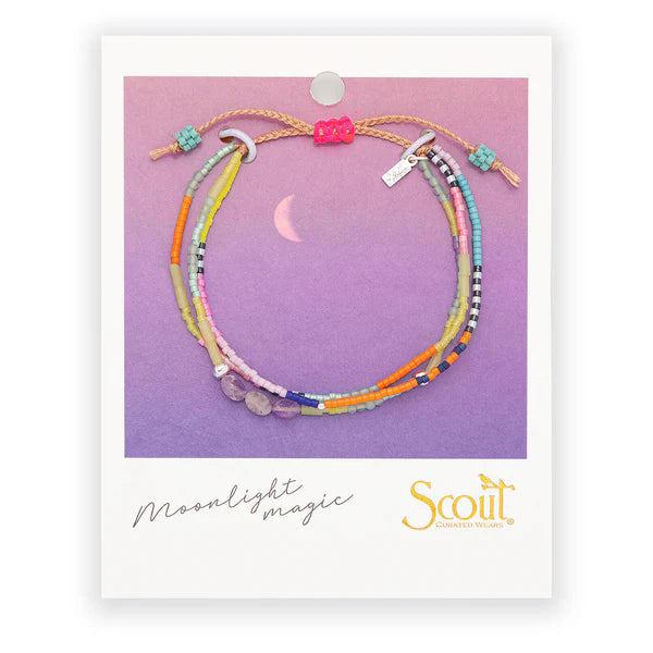 Mixed Media Bracelet | Protection: Amethyst/Silver