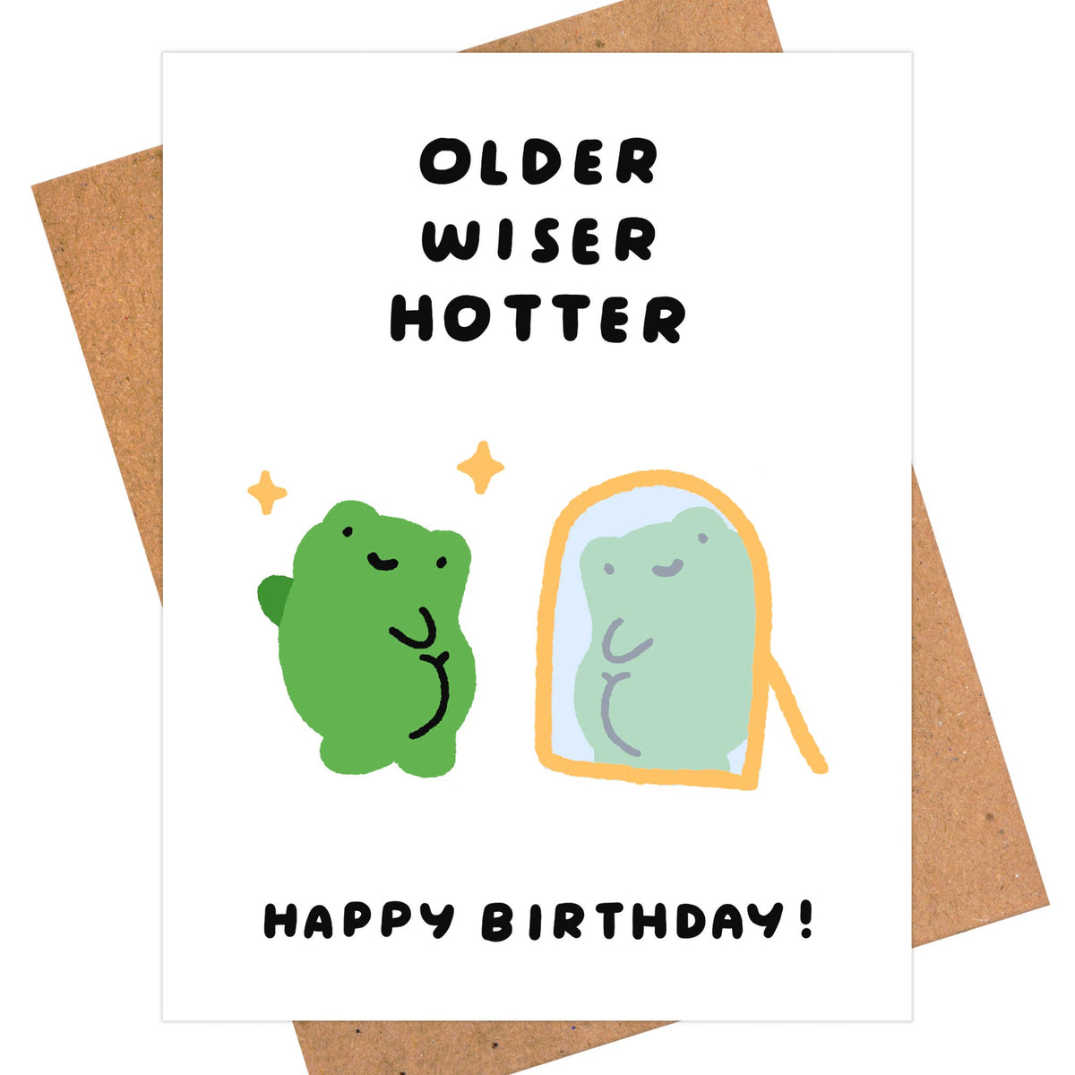 Older Wiser Hotter Card