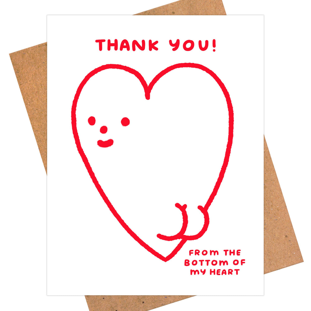 From the Bottom of My Heart Card