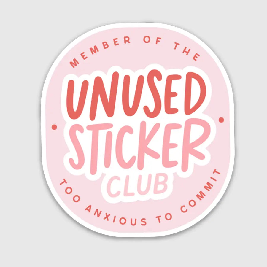 Unused Sticker Club - Sticker