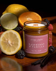 Raspberry and Vanilla Candle