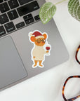 Holiday Wine Mouse | Sticker