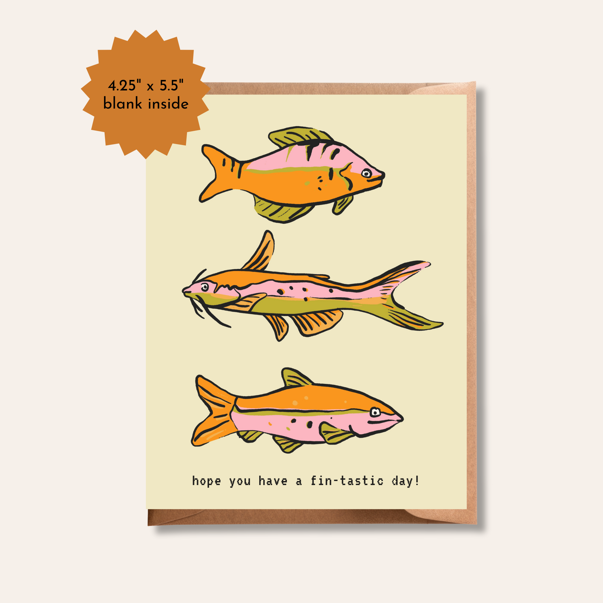 Hope You Have a Fin-tastic Day | Greeting Card