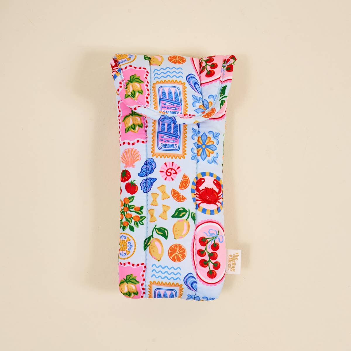 Puffy Sunglasses Case: Ciao Bella