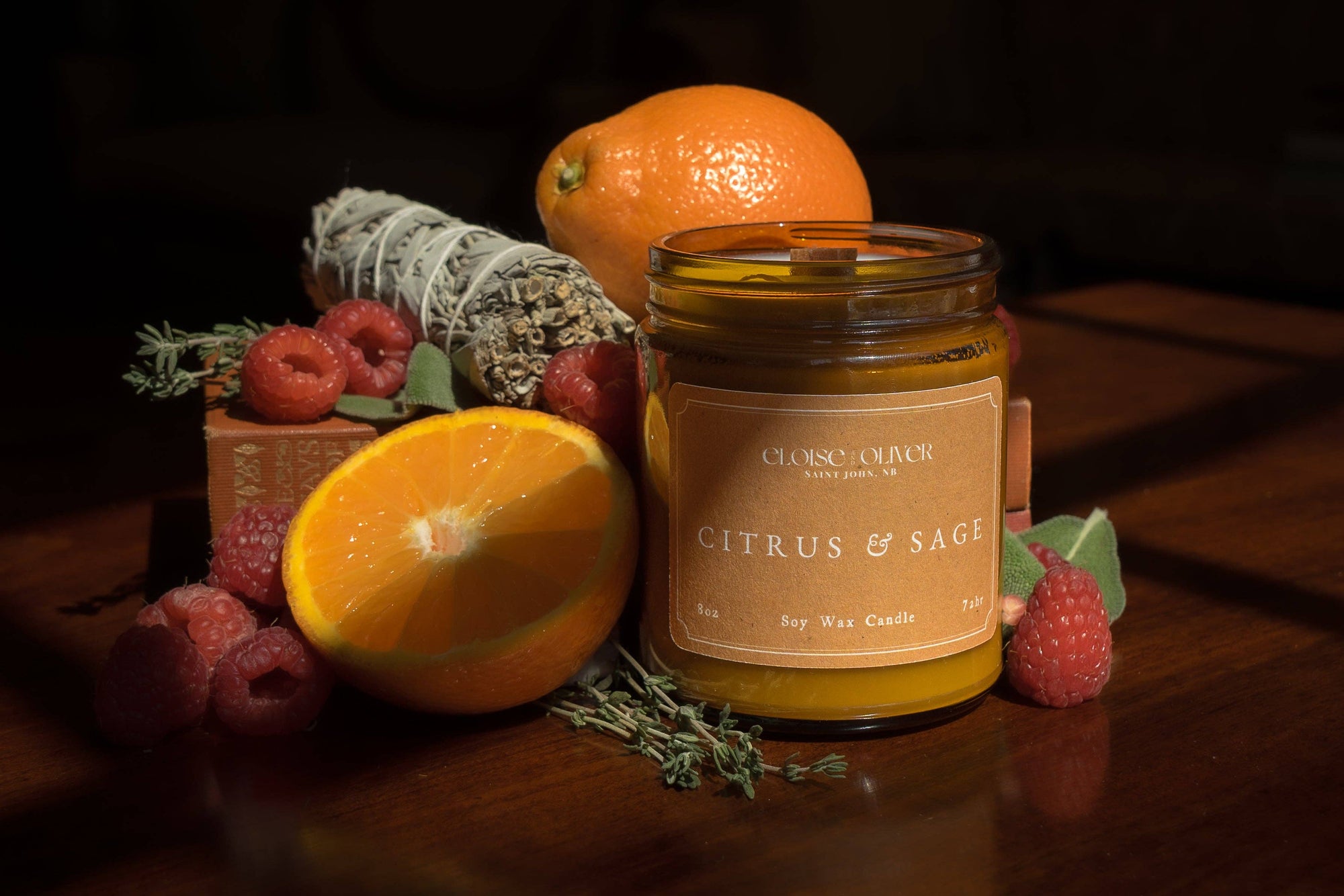 Citrus and Sage Candle