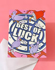 Good Luck Pigeons | Greeting Card