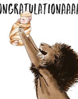 Lion King Baby - Funny New Baby Card