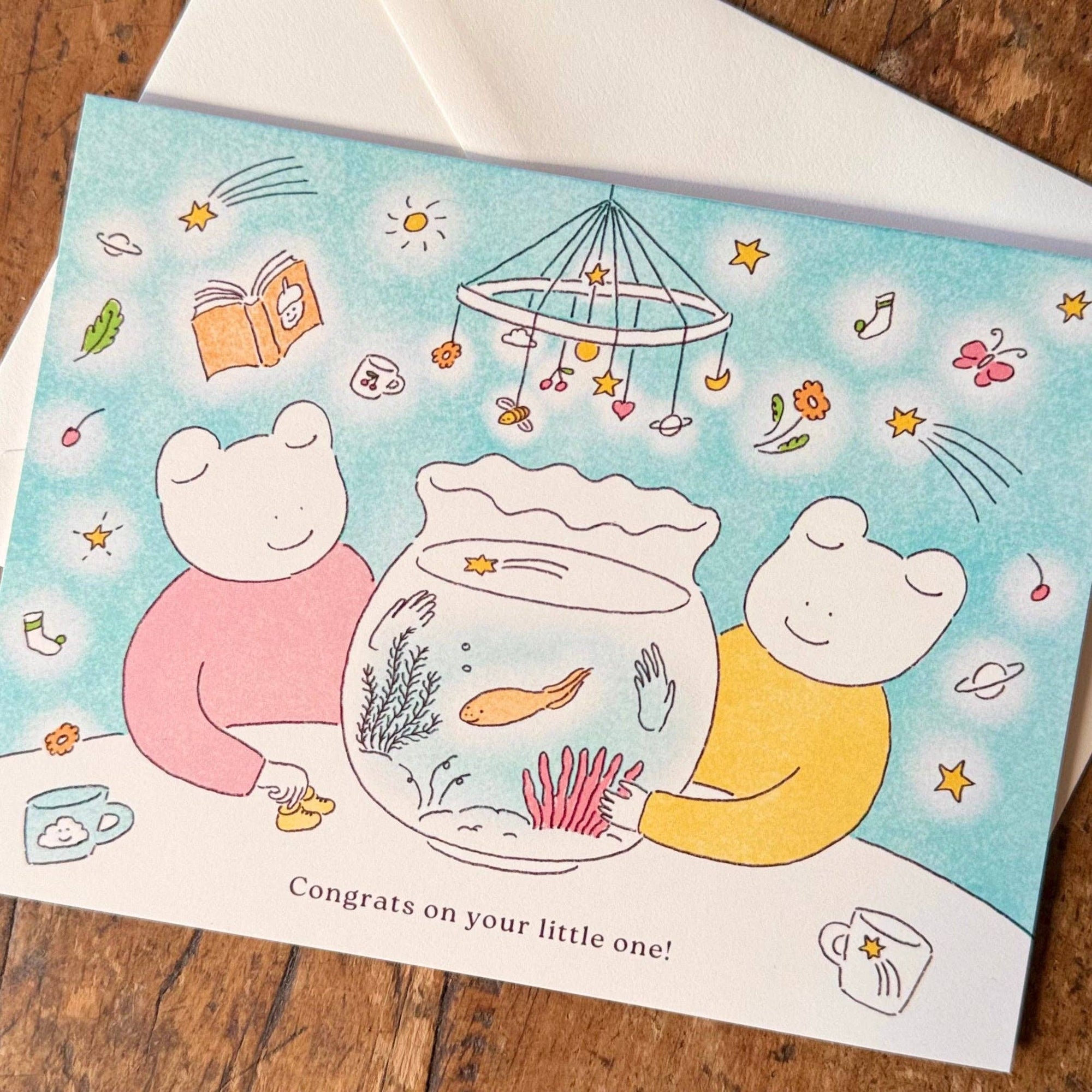 Tadpole - New Baby Card