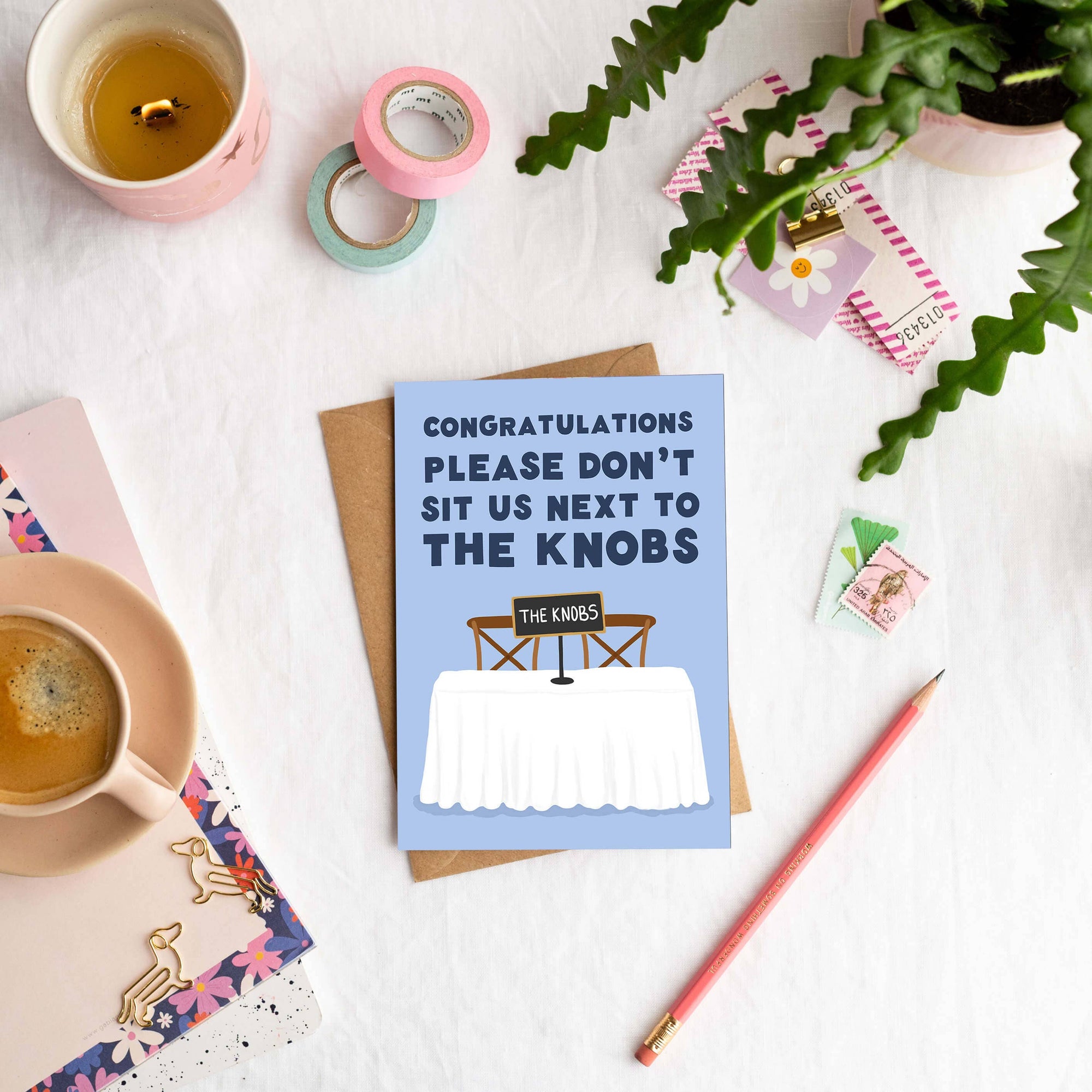 The Knobs | Greeting Card