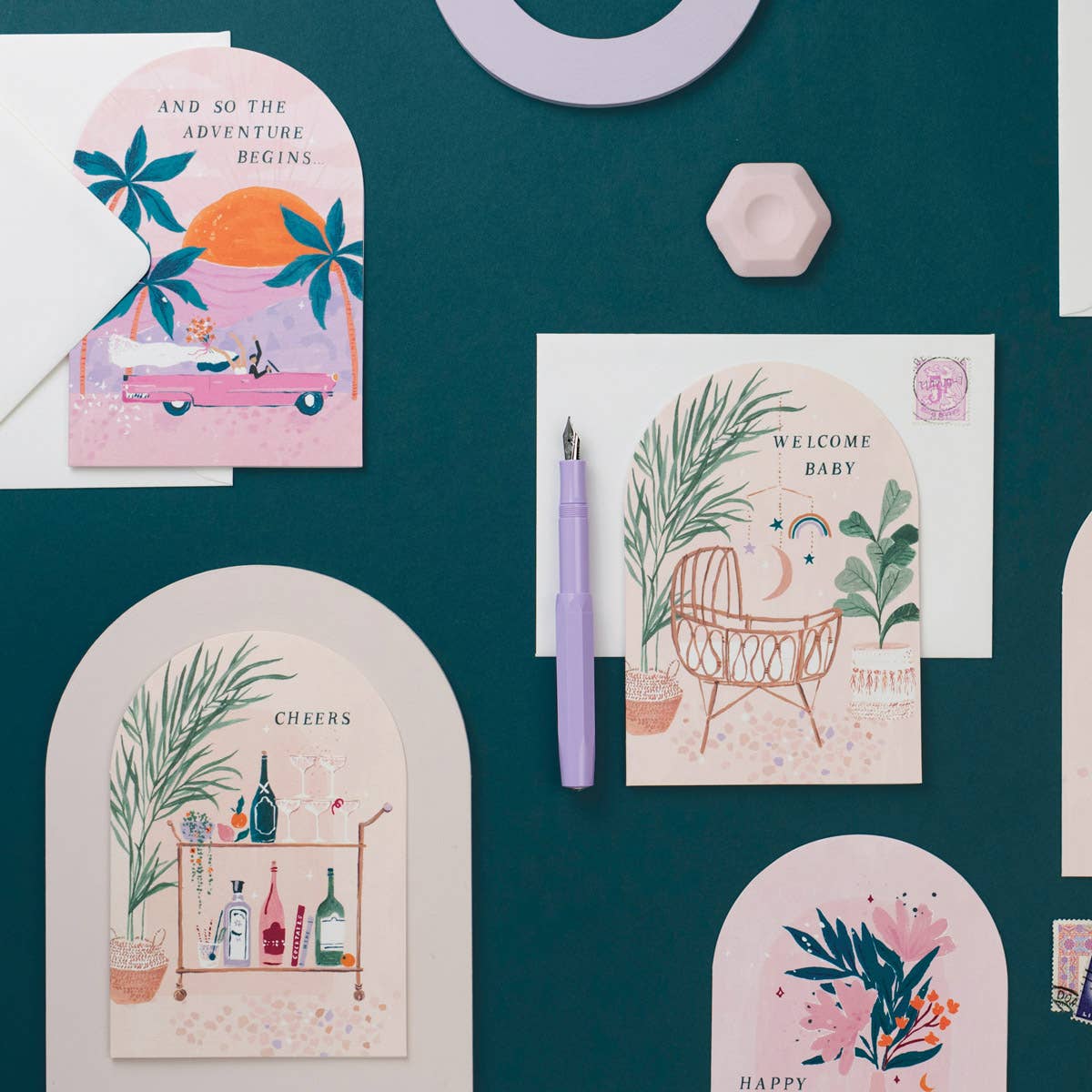 Welcome Baby | Greeting Card