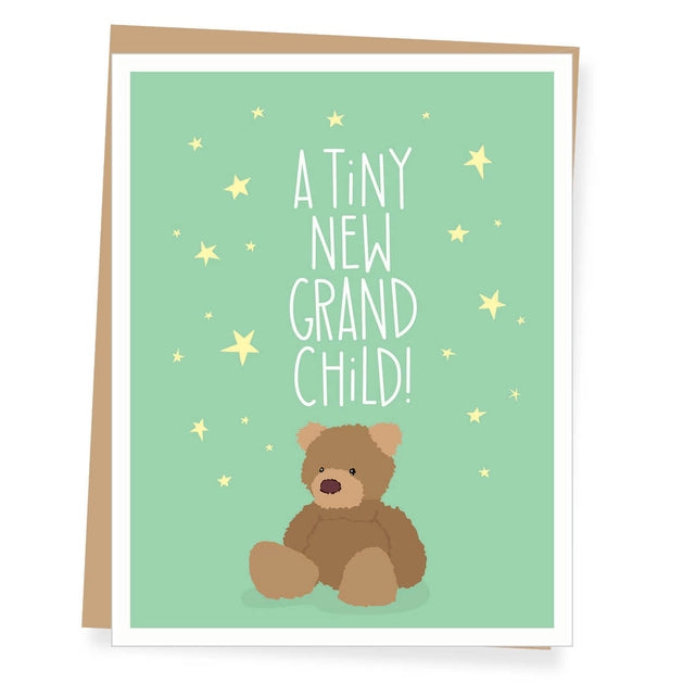 Teddy Bear New Grandparent | Greeting Card