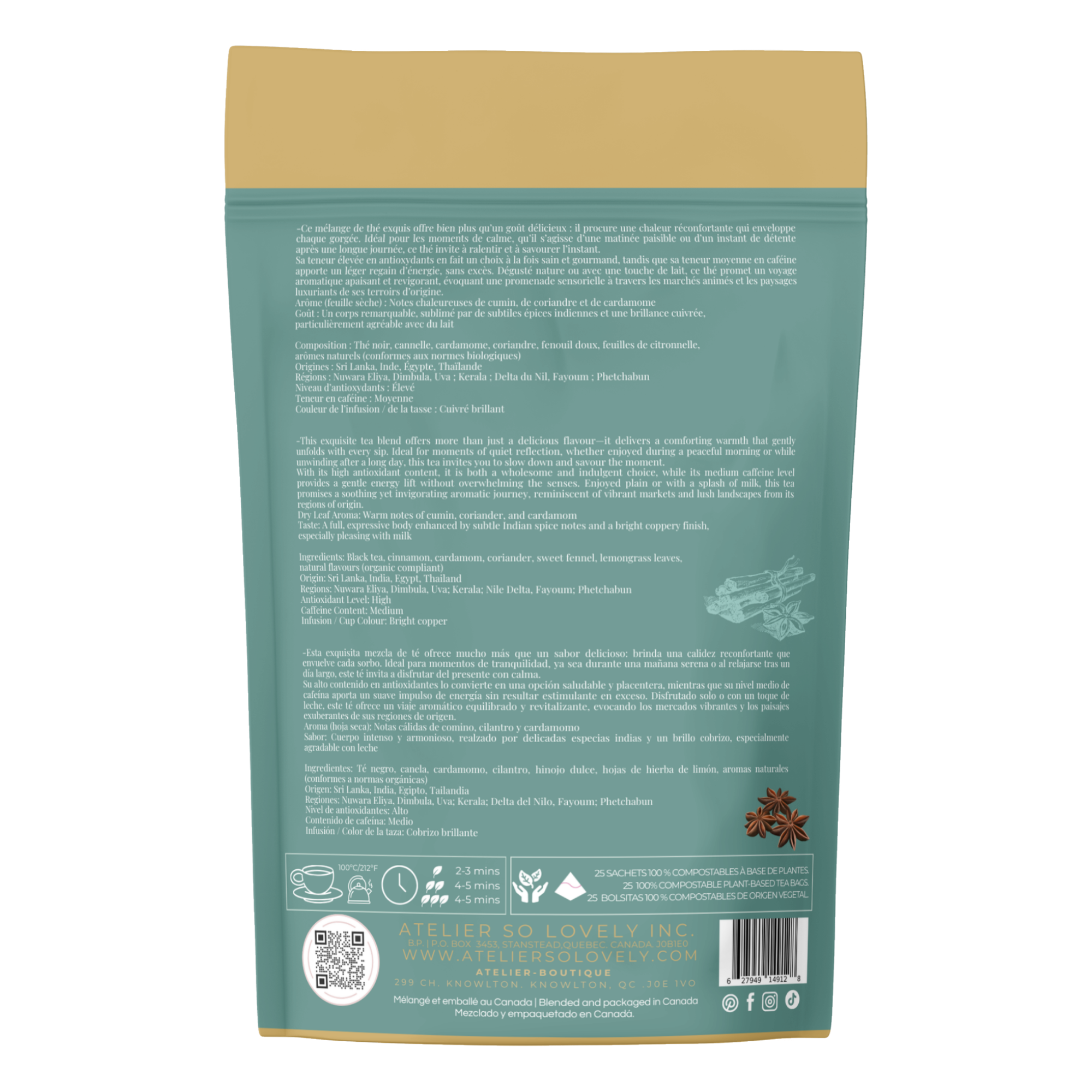 Spiced Chai Tea