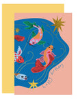 Coy Koi Birthday | Greeting Card