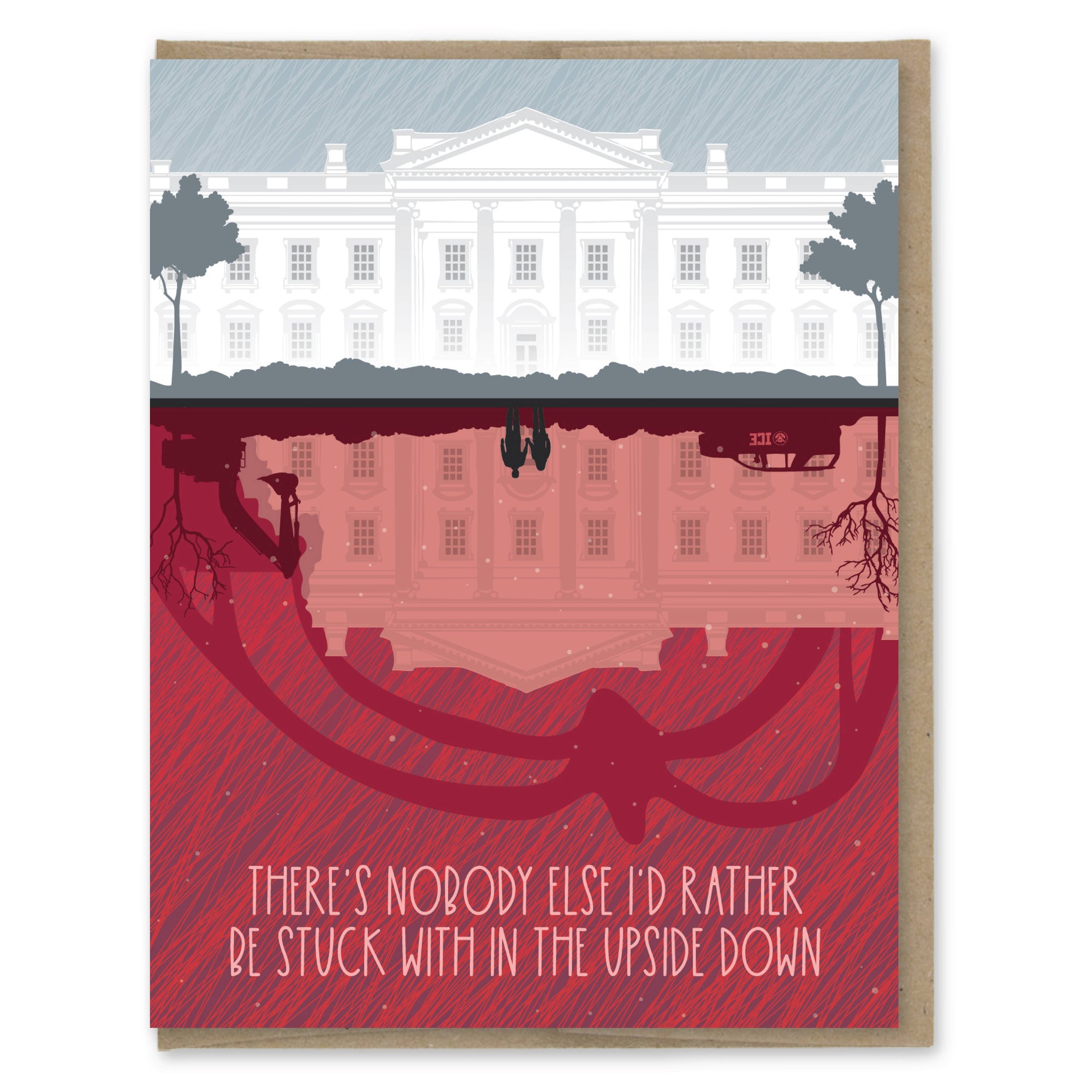 You + The Upside Down | Greeting Card