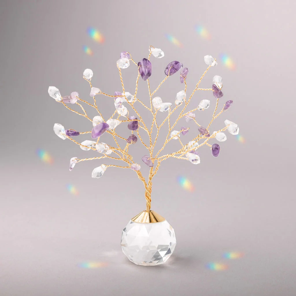 Suncatcher Tree of Life | Amethyst/Protection