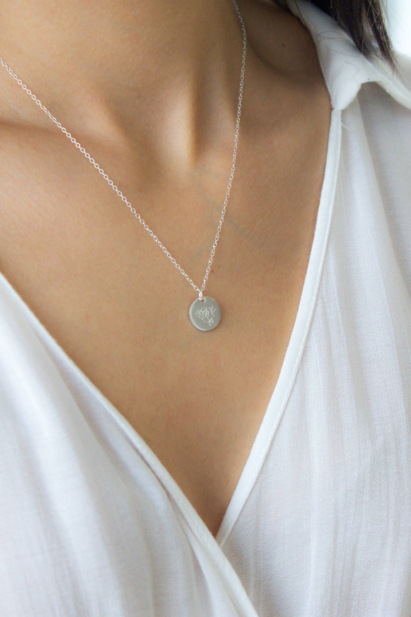 Birth Flower Necklace