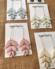 Irene Clay Earrings | Sage