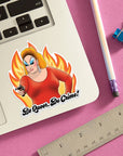 Divine Be Queer, Do Crime! Sticker