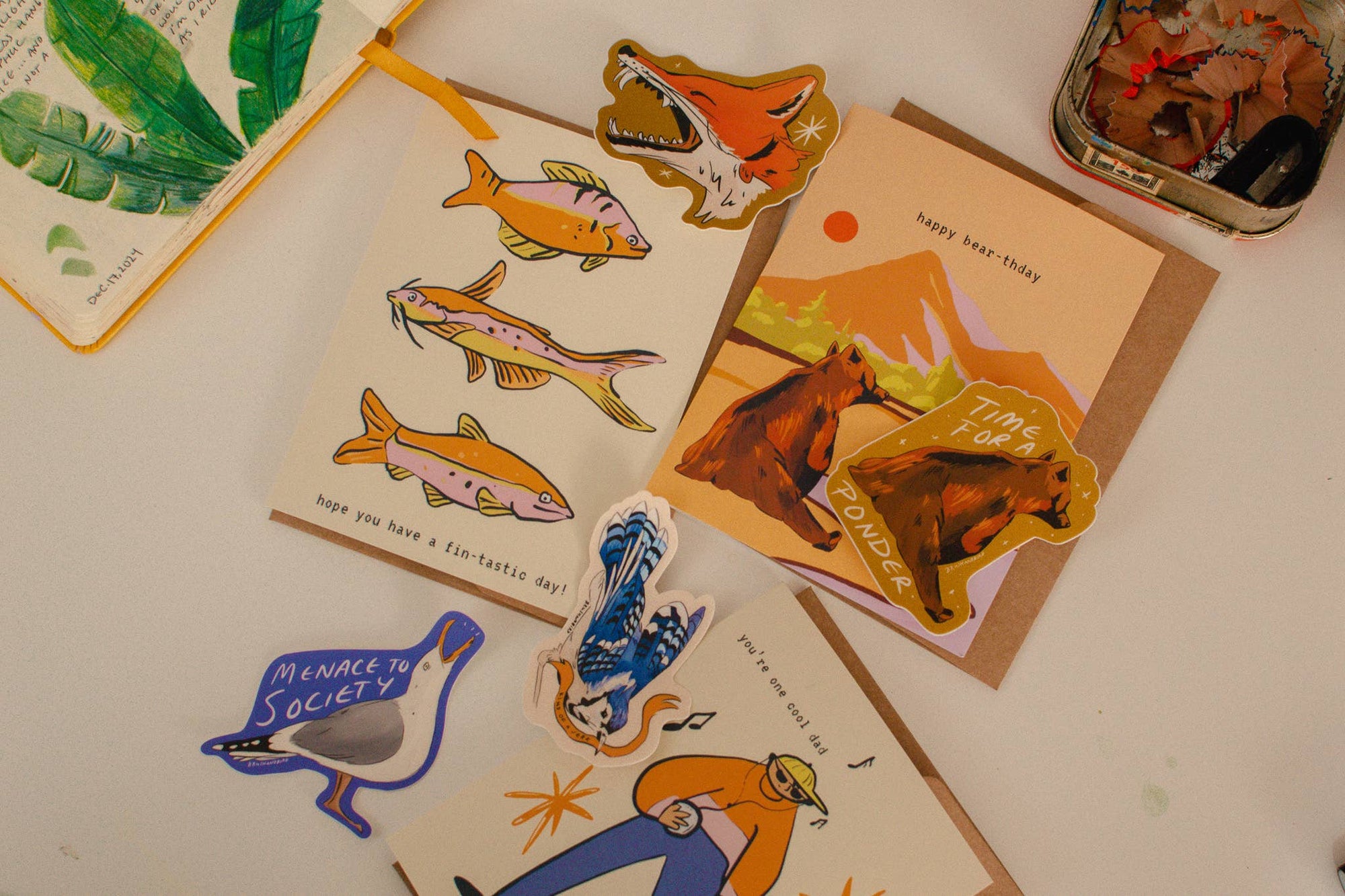 Hope You Have a Fin-tastic Day | Greeting Card