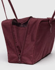 Baggu Medium Nylon Bowler Bag | Mahogany