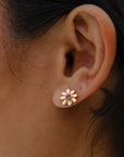 Raba Flower Studs