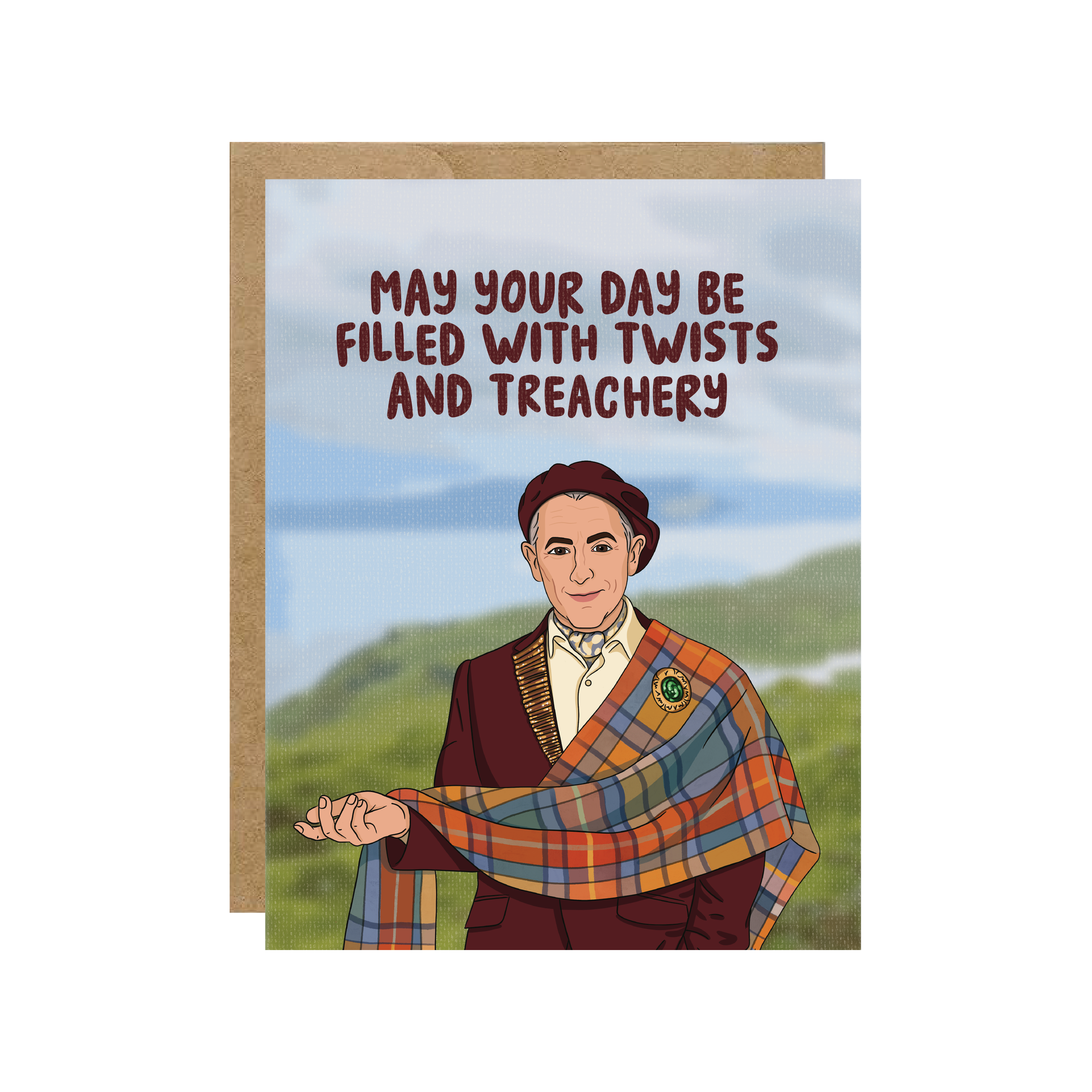 Twists and Treachery | Greeting Card