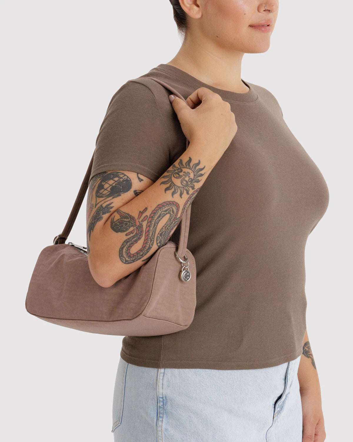 Nylon Loaf Bag: Toasted Almond