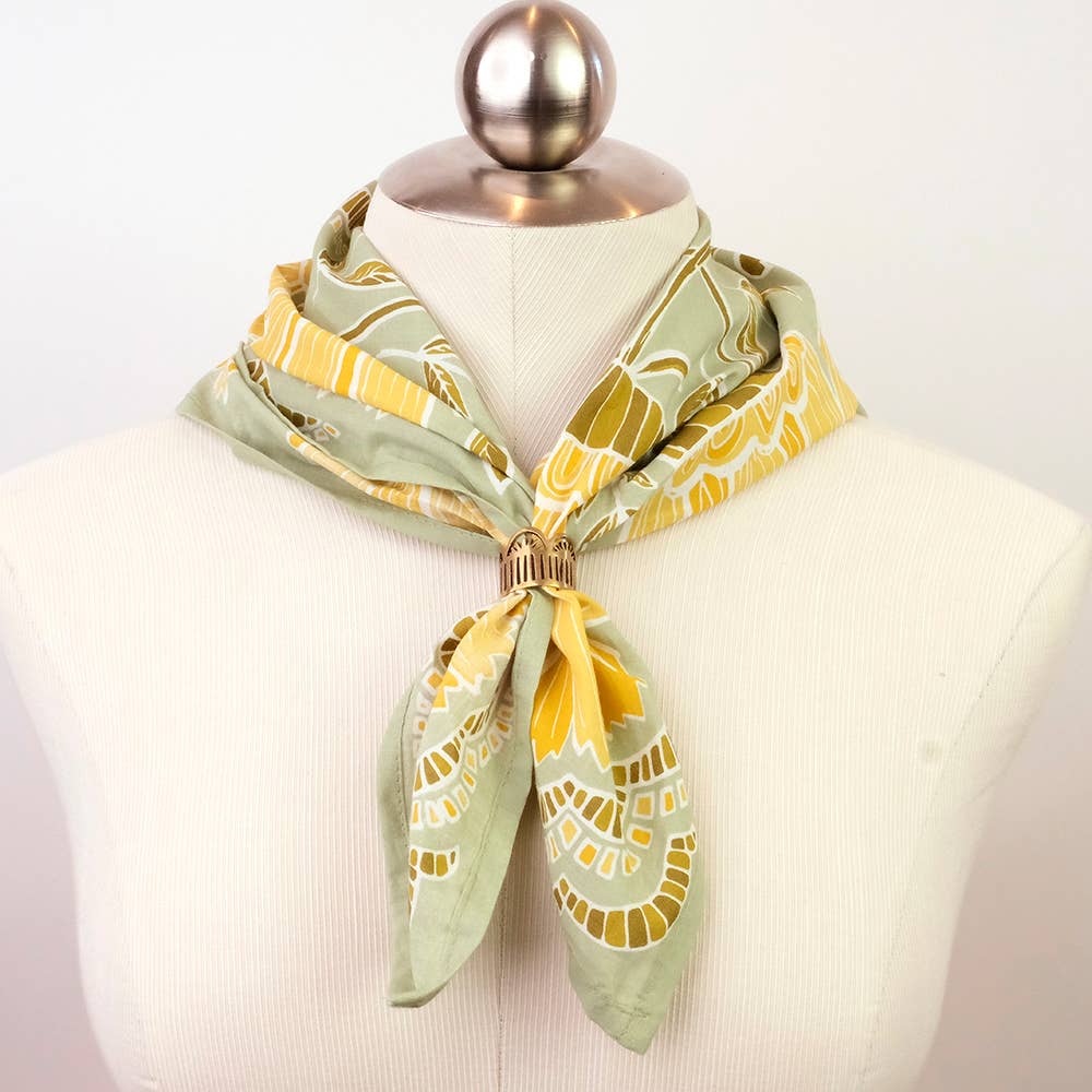 Brass Bandana Slide Ring | Leah