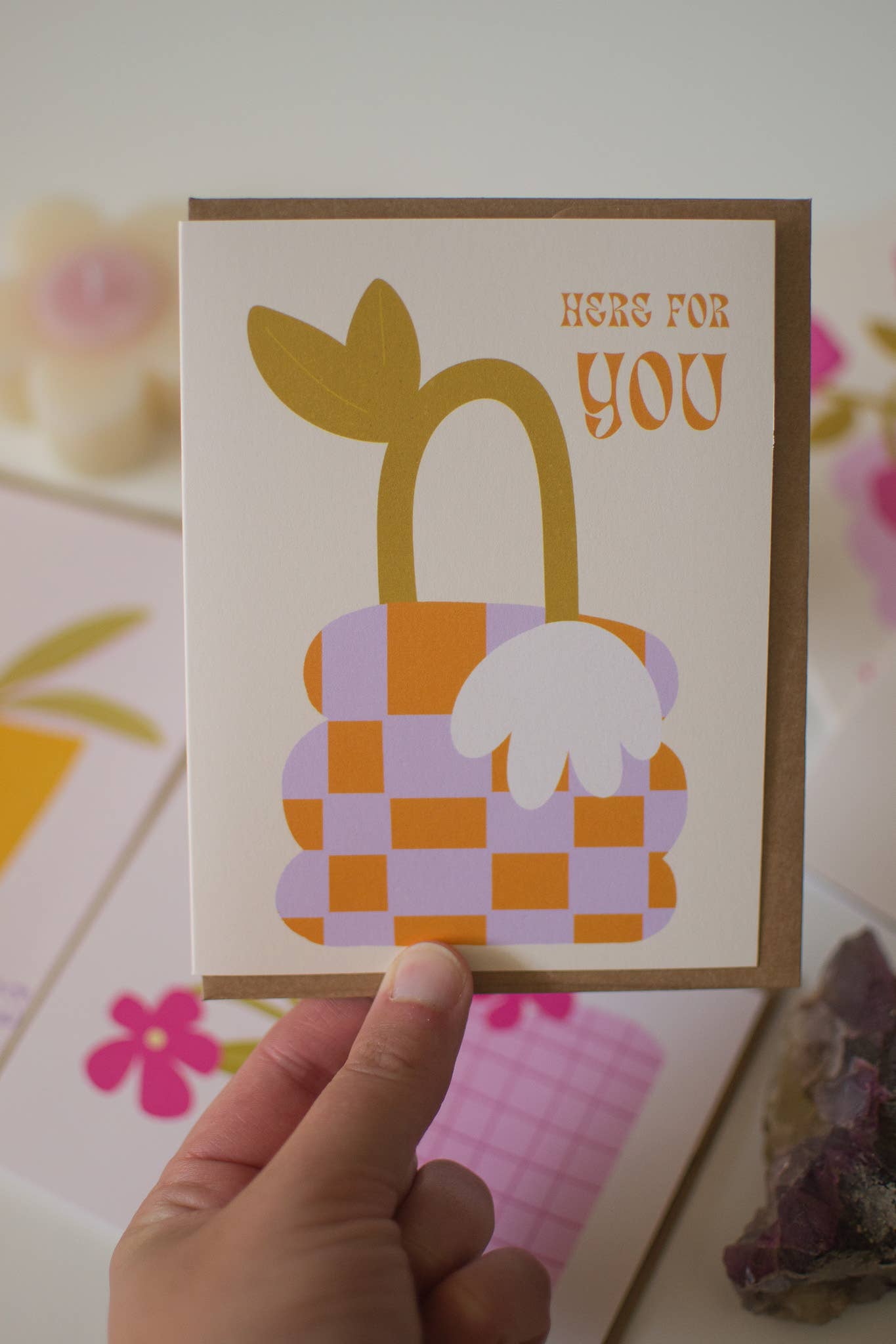 Here for You Card