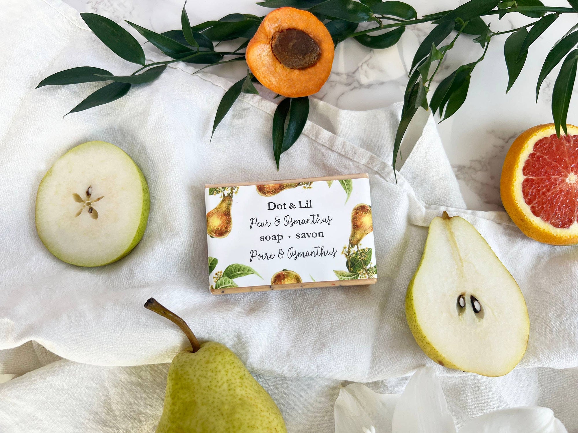Pear &amp; Osmanthus soap